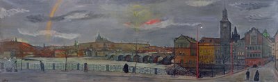 View of Prague, 1939 by Georges Kars